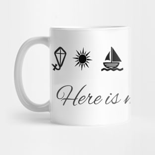 Summer print Mug